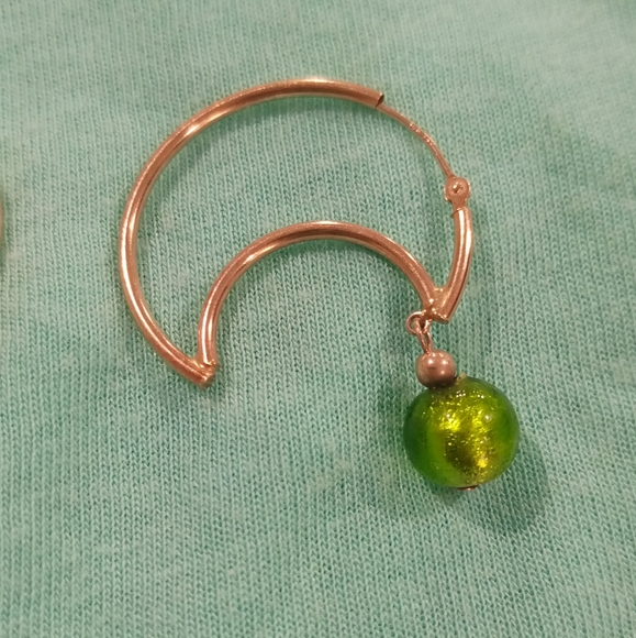 Real 14kt Gold Earrings# SOLD - Picture 5 of 5